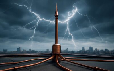 Protect Your Roof with lightning protection air terminal for peak safety