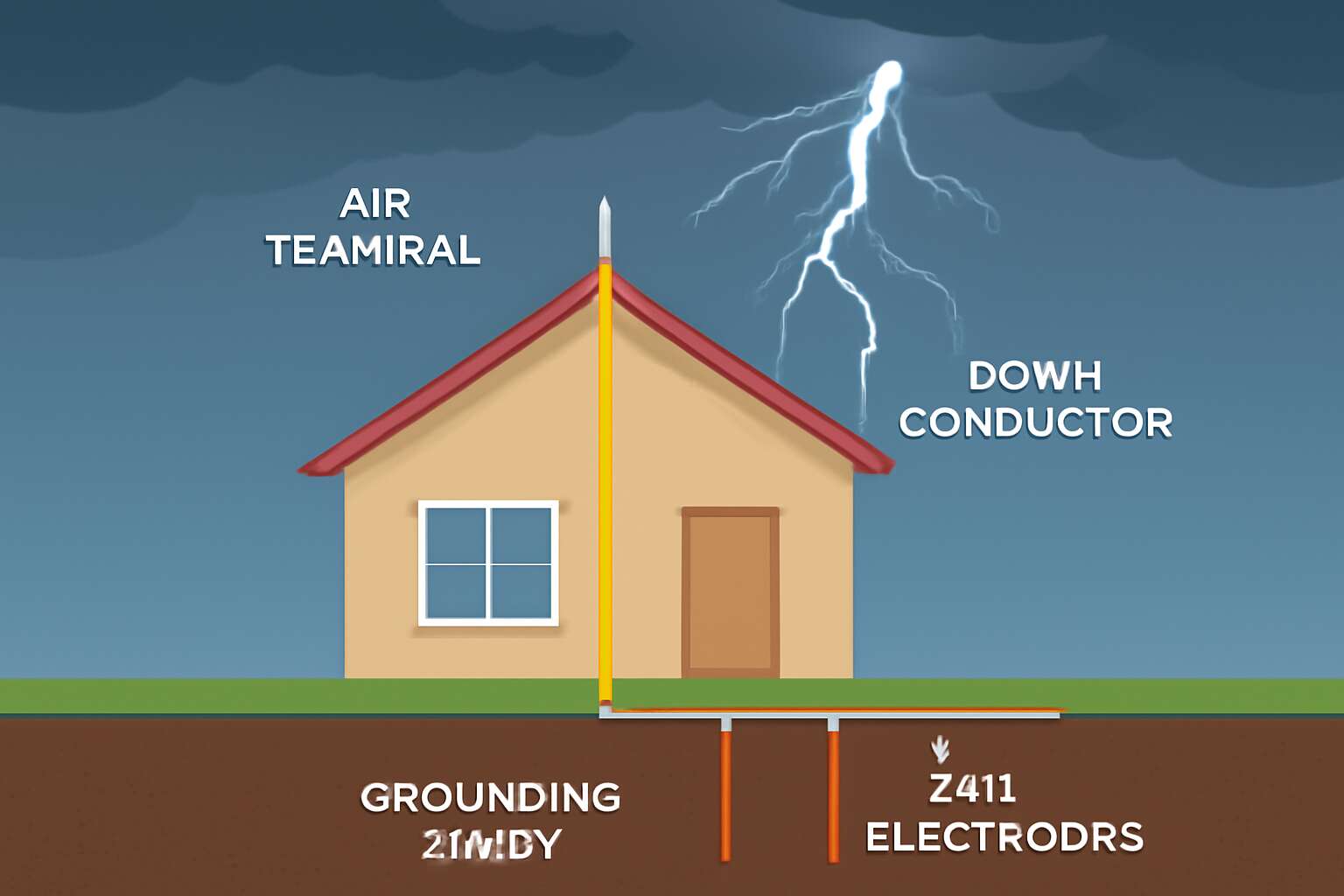 Protect Your Home with lightning protection wiring diagram: A Practical ...